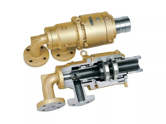 Christian Maier rotary joint for transferring steam, water, thermal oil or air to rotating equipment